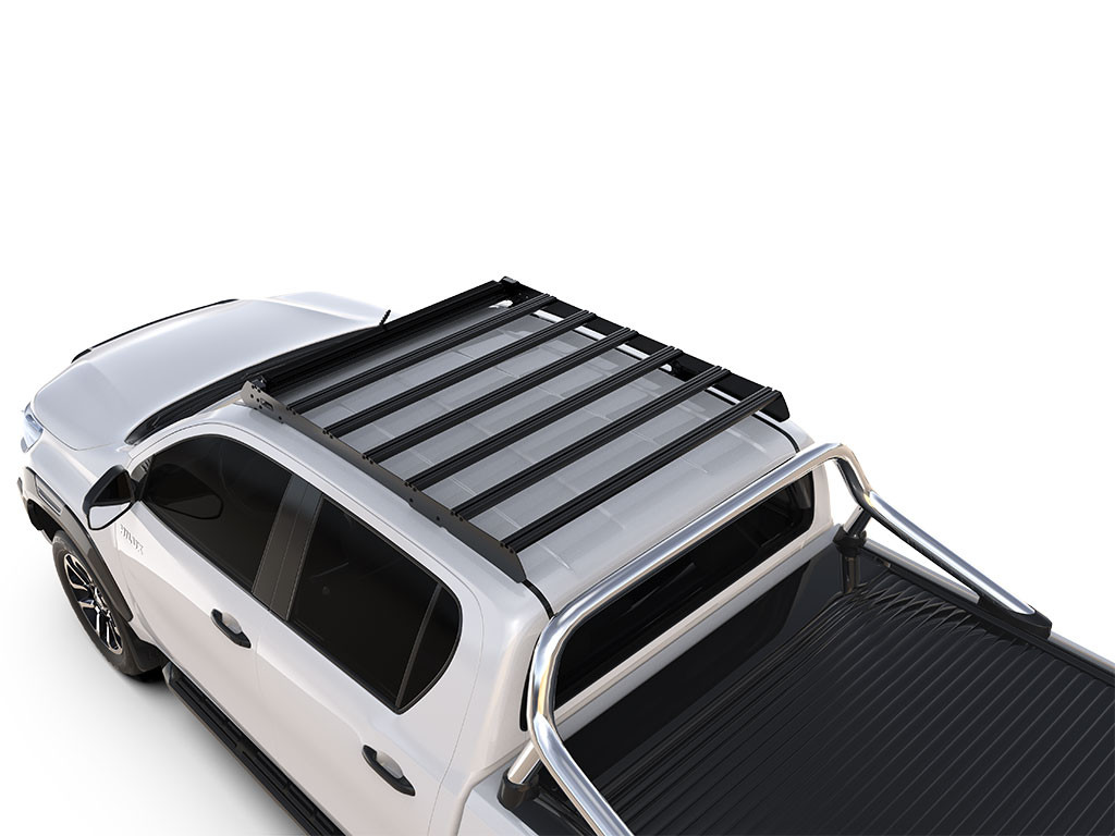 Toyota Hilux (2022-nykyinen) Slimsport Roof Rack Kit Lightbar valmis - Front Runner 1