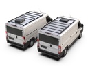 RAM Pro Master 2500 (136" WB/Low Roof) (2014-nykyinen) Slimpro Van Rack Kit - Front Runner 2
