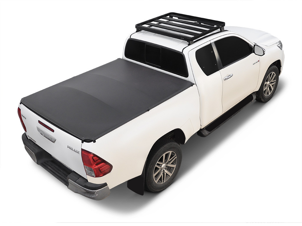 Toyota Hilux Revo Extra Cab (2016-nykyinen) Slimline II -kattotelinesarja - Front Runner 1