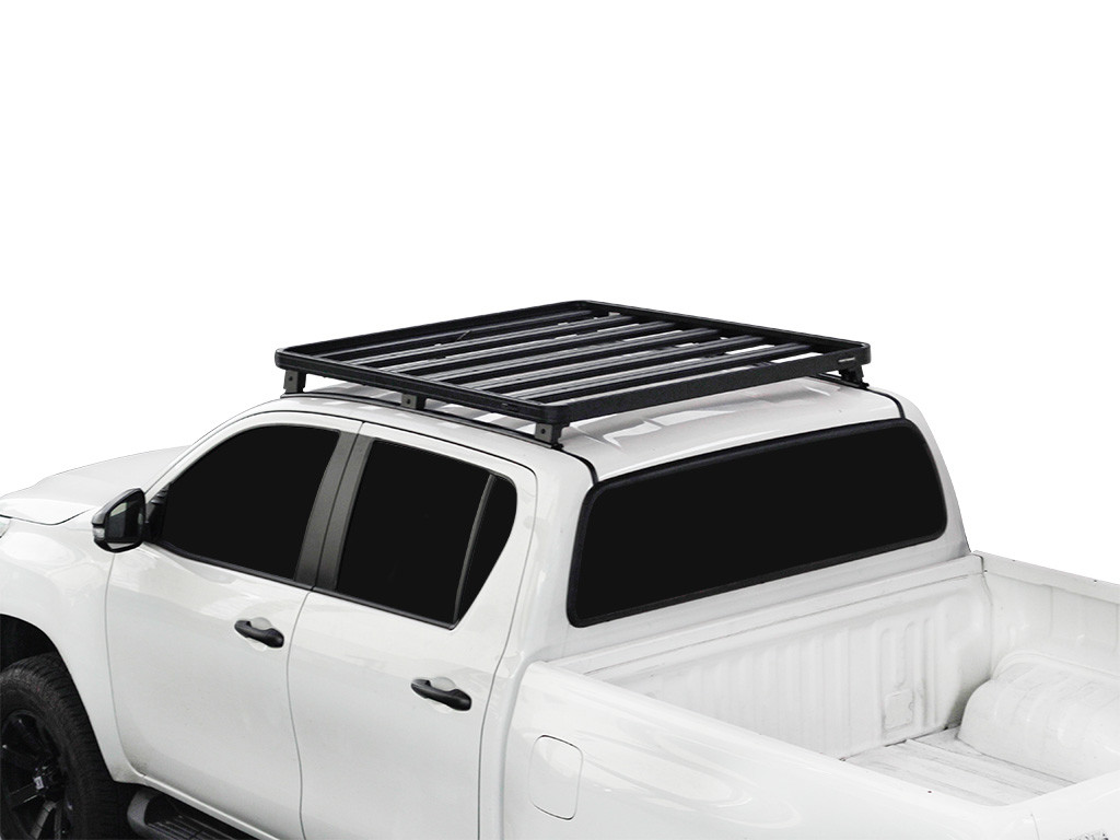 Toyota Hilux Revo DC (2016-nykyinen) Track AND Feet Slimline II kattotelinesarja - Front Runner 1