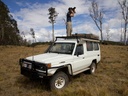 Toyota Land Cruiser 78 Troopy Slimline II kattotelinesarja - Front Runner 6