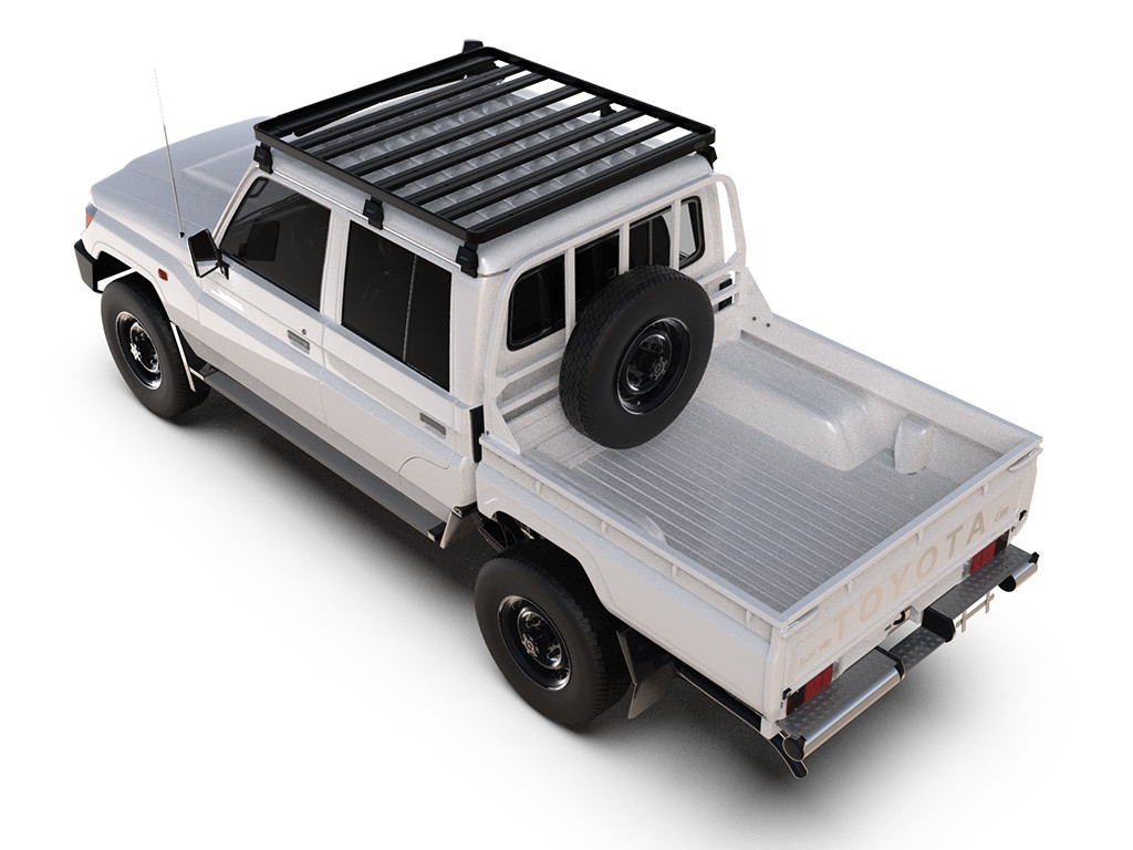 Toyota Land Cruiser 79 DC Pickup Slimline II kattotelinesarja - Front Runner 1