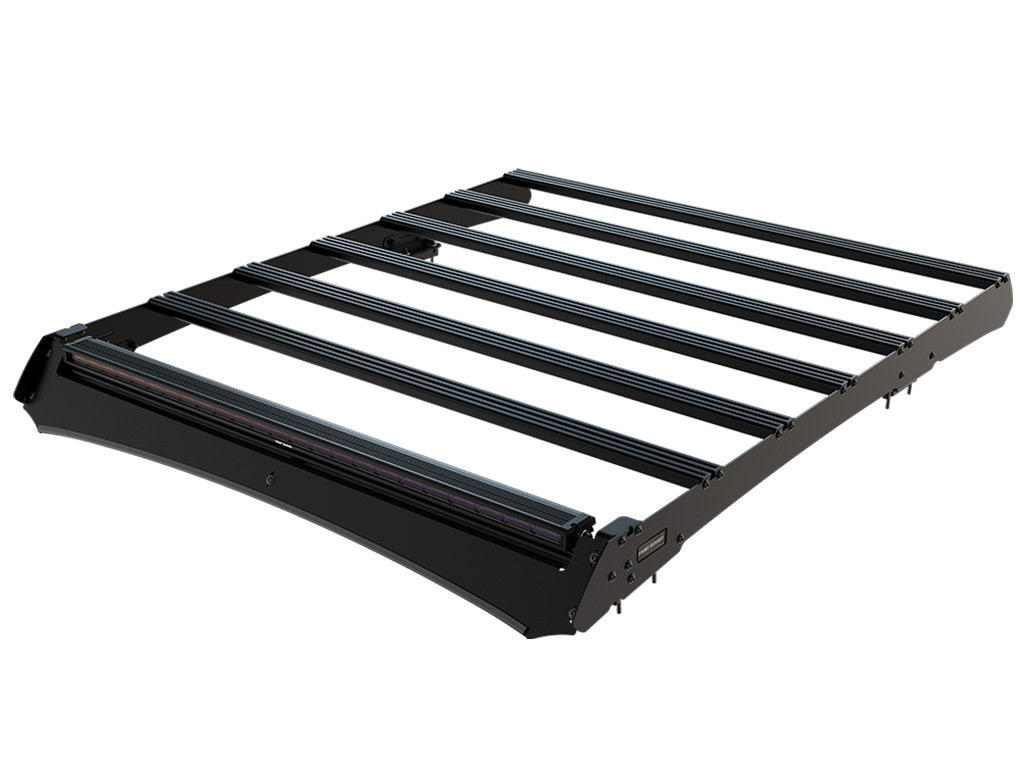 Toyota Hilux (2022-nykyinen) Slimsport Roof Rack Kit Lightbar valmis - Front Runner 3