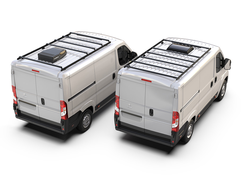 Citroen Jumper (L1H1/118" WB/Low Roof) (2014-nykyinen) Slimpro pakettiautoteline - valmistajalta Front Runner 2