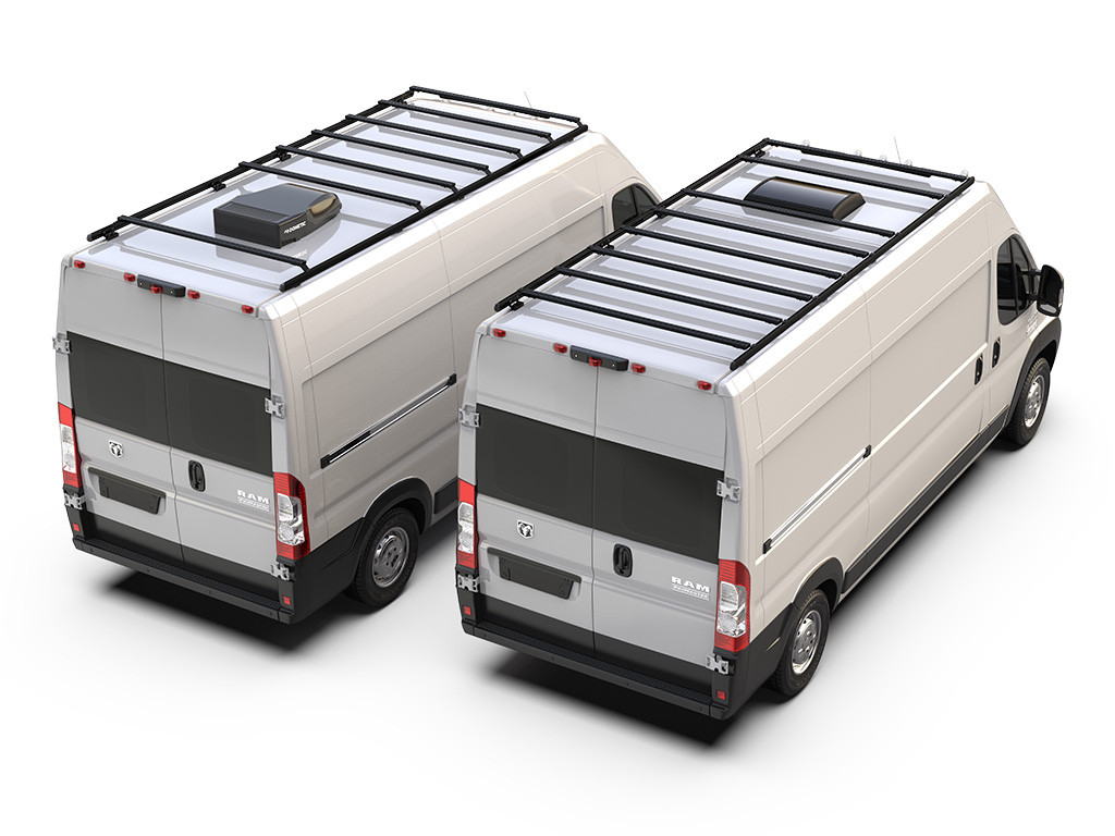 RAM Pro Master 2500 (159" WB/High Roof) (2014-nykyinen) Slimpro Van Rack Kit - Front Runner 2