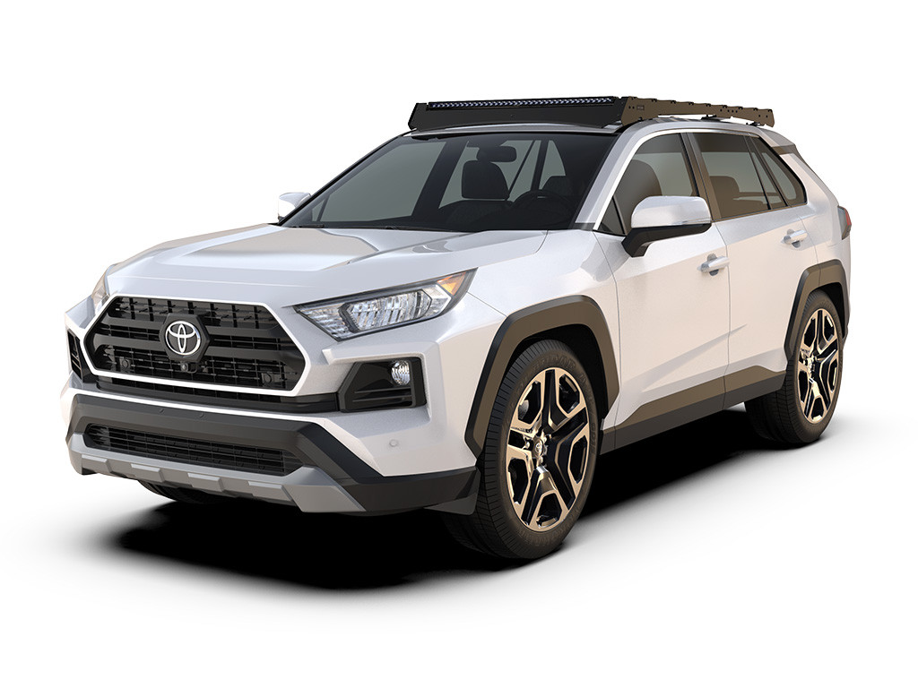 Toyota Rav4 (2019-nykyinen) Slimsport Rack 40 tuuman valotangon tuulisuoja - eturunner 1