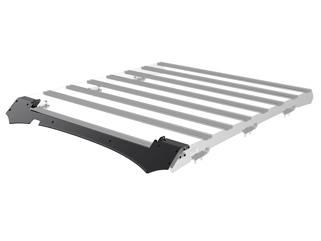 Ford F-150 miehistöohjaamo (2015-2020) Slimsport Rack 40 tuuman kevyttangon tuulensuoja - etujuoksu 3