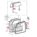 Oven lasin tiiviste, Landcruiser Series 40 1