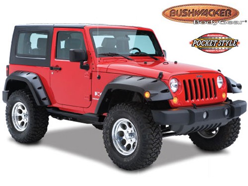 JK Bushwacker Pocket style 2-ovinen Taakse 17cm 1