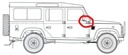 Etuoven yläsarana, oikea etu Defender 1