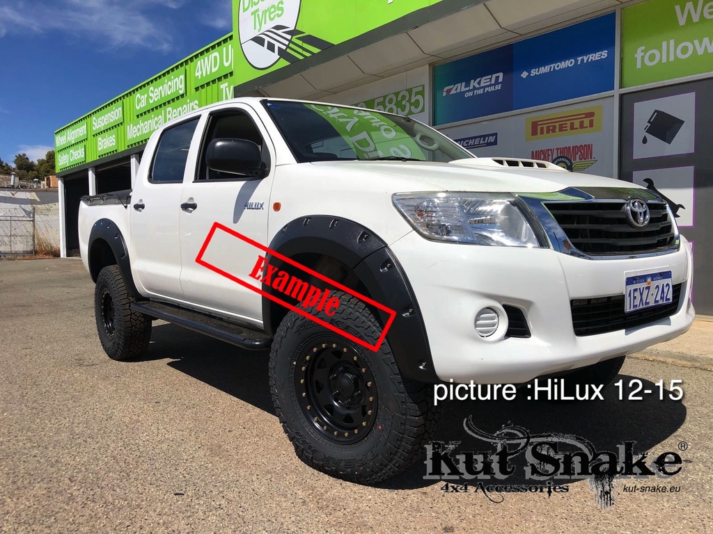 Lokasuojan levike, Toyota Hilux Vigo 05-12 4