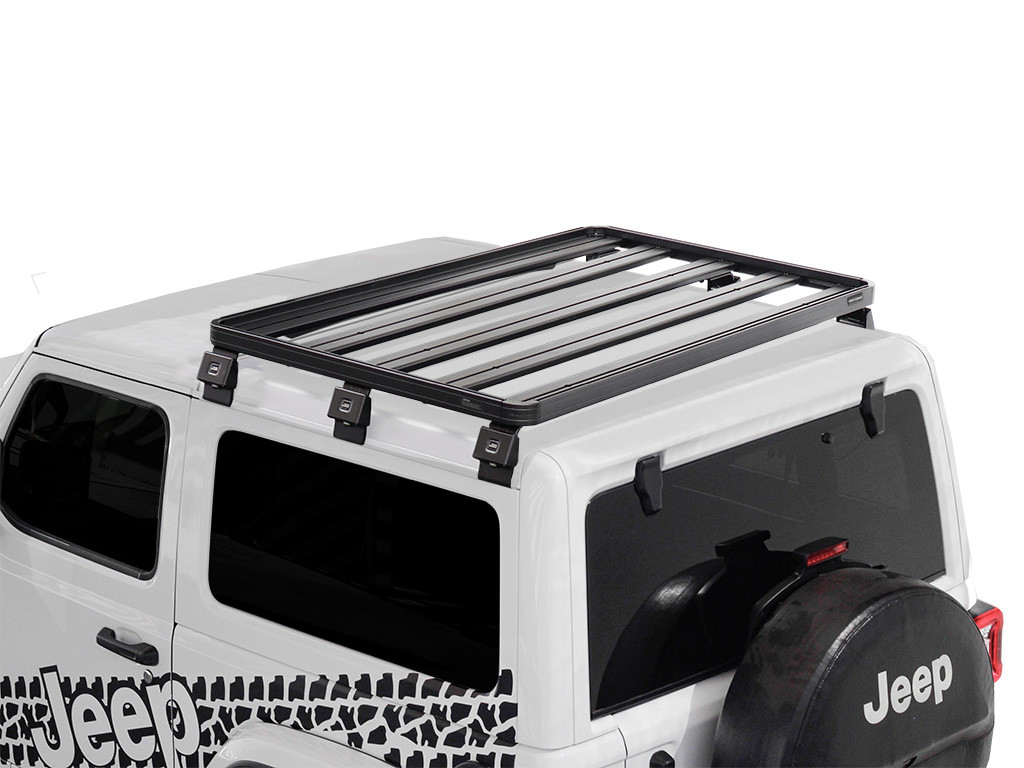 Jeep Wrangler JL 2-ovinen (2018-nykyinen) Slimline II 1/2 -kattotelinesarja - Front Runner 1
