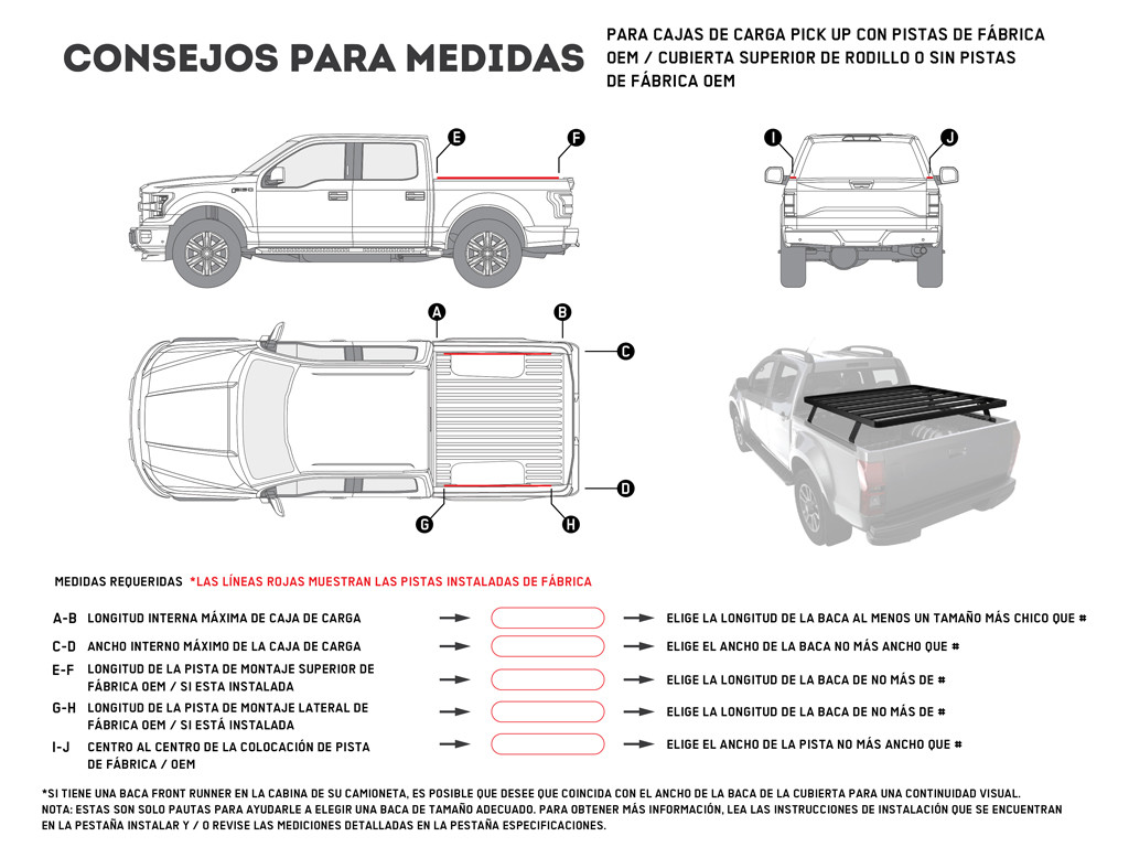 Pickup Truck Slimline II -kuormalavasarja / 1345 (L) x 1358 (P) - Front Runner 6