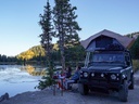 Land Rover Defender 110 (1983-2016) Slimline II kattotelinesarja - Front Runner 6