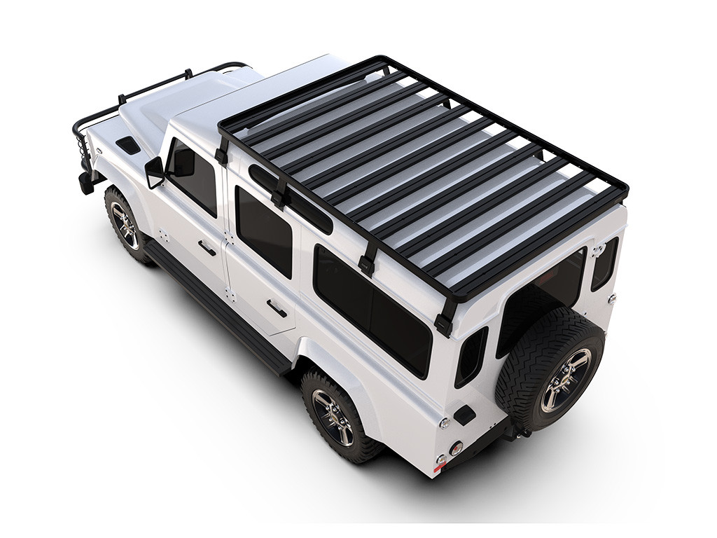 Land Rover Defender 110 (1983-2016) Slimline II 3/4 kattotelinesarja / Tall - Front Runner 1