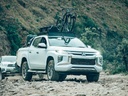 Mitsubishi Triton/L200 / 5. sukupolvi (2015-nykyinen) Slimline II -kattotelinesarja - Front Runner 7
