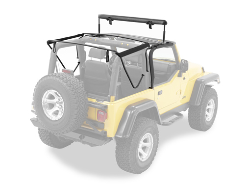 SUPERTOP NX BLACK DENIM Jeep TJ 1