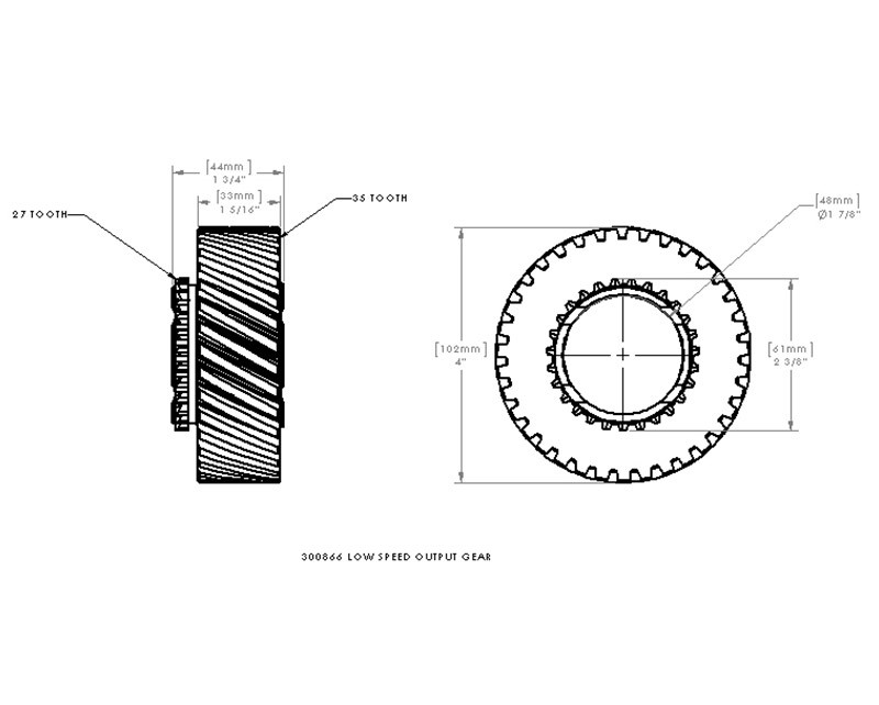Suzuki Vitara 4.24 T-Case gears 2