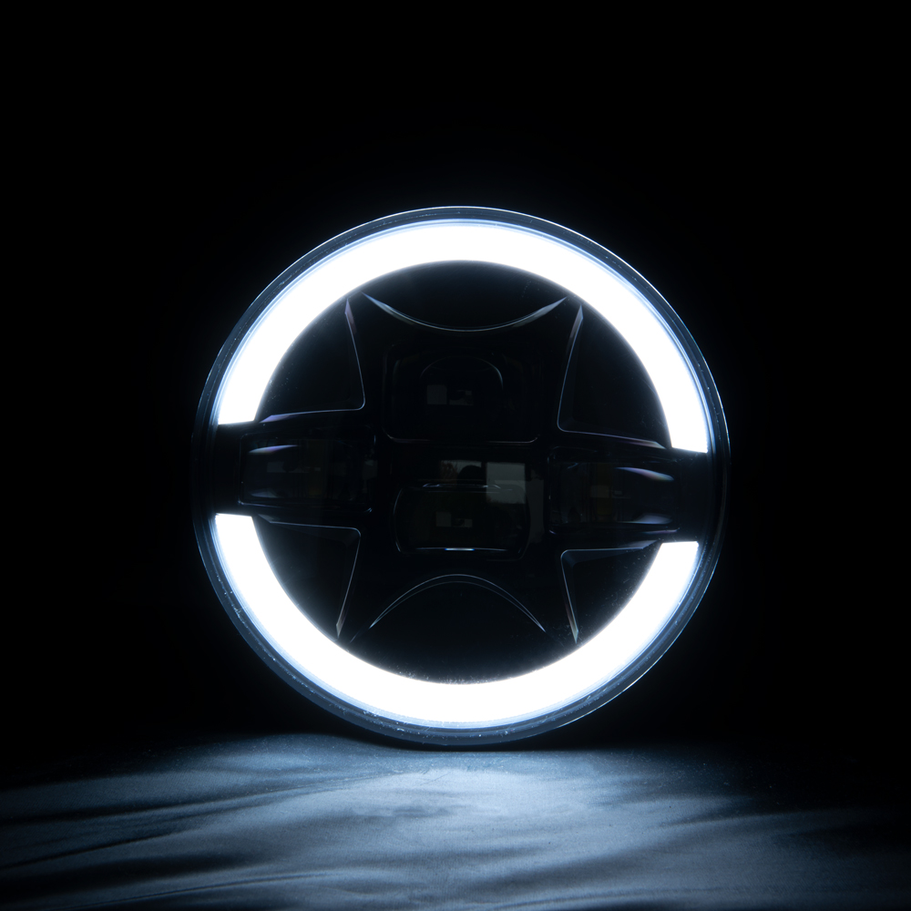 Led ajovalot 7" 1