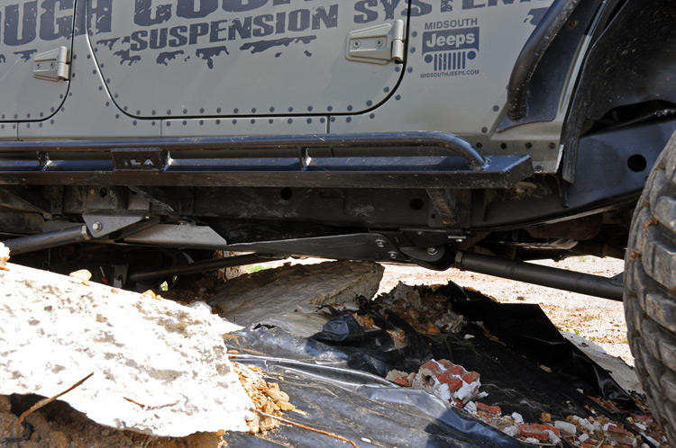 JK Fuel tank skid plate 4D 2