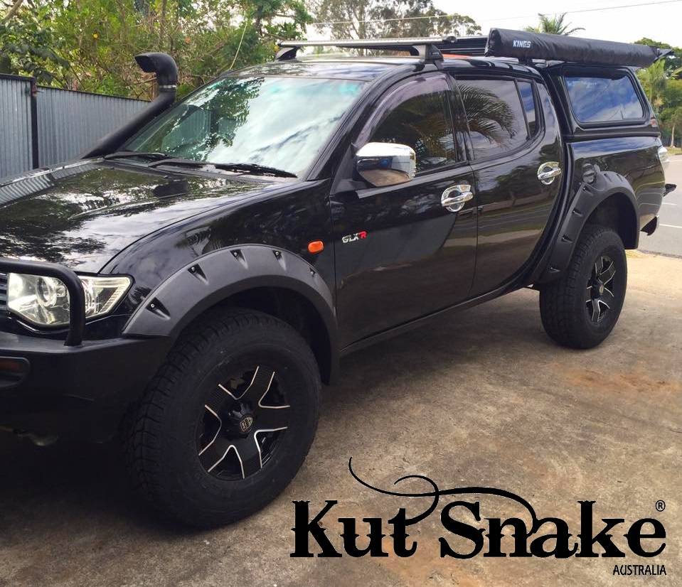 FENDER FLARES MITSUBISHI L200 06- 75mm 3
