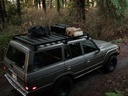 Toyota Land Cruiser 60 Slimline II kattotelinesarja - Front Runner 6