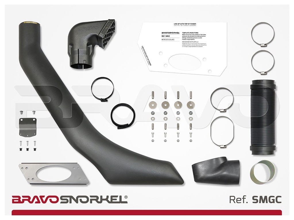 Bravo Snorkel G W460 / 461 / 463 79 eteenpäin Oikealle