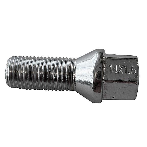 SteyrTek Aluvannepultti 1,5mm nousu, 12mm, pituus 28mm, 20 kpl