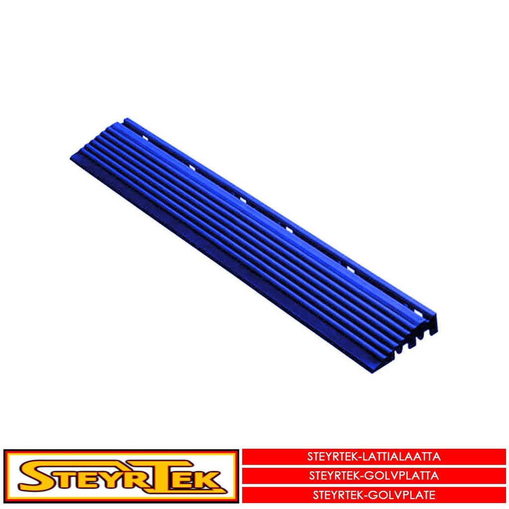 SteyrTek Lattialaatan reunapala ocean blue, uros 6 kpl
