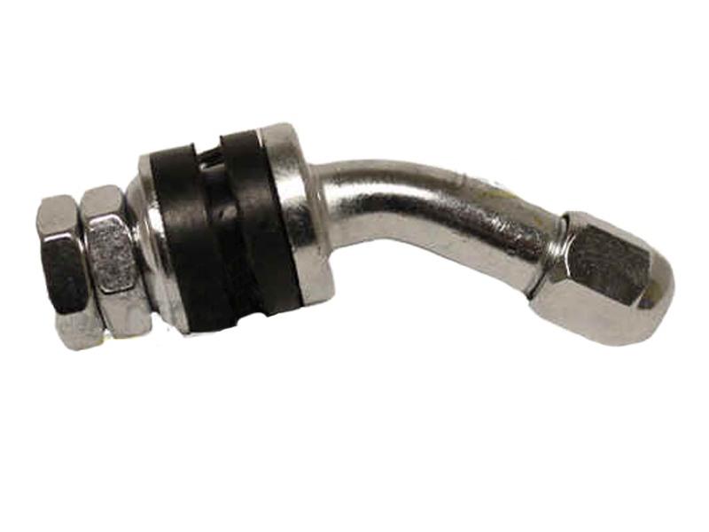 SteyrTek Kasattu Metalliventtiili 45 asteen kulma VS-8-45-EPDM-erikoiskumia 1 kpl