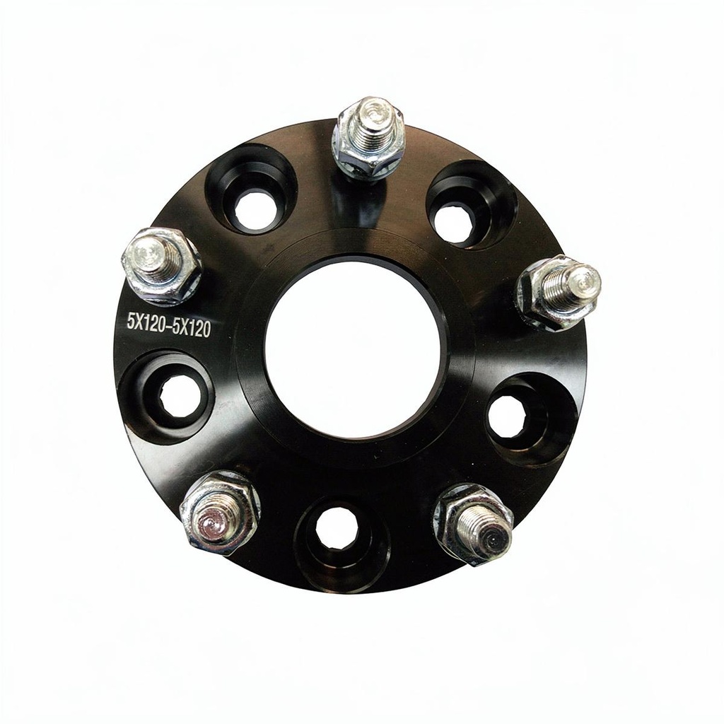 SteyrTek Adapteri Musta (levikepala) 25mm 5x108/5x108