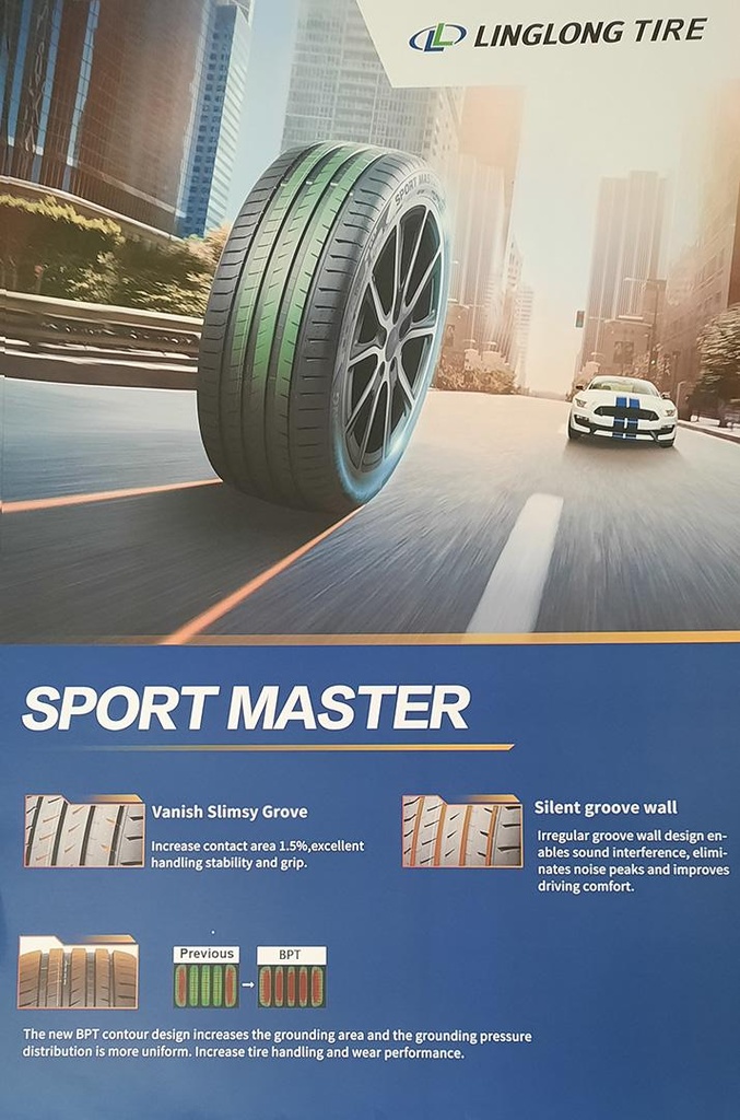 Linglong Juliste Linglong Sport Master englannin kielinen