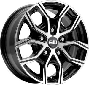 ELIT WHEELS EW20 BLACK / POLISHED 8x18 6/130 ET50 CB84.1