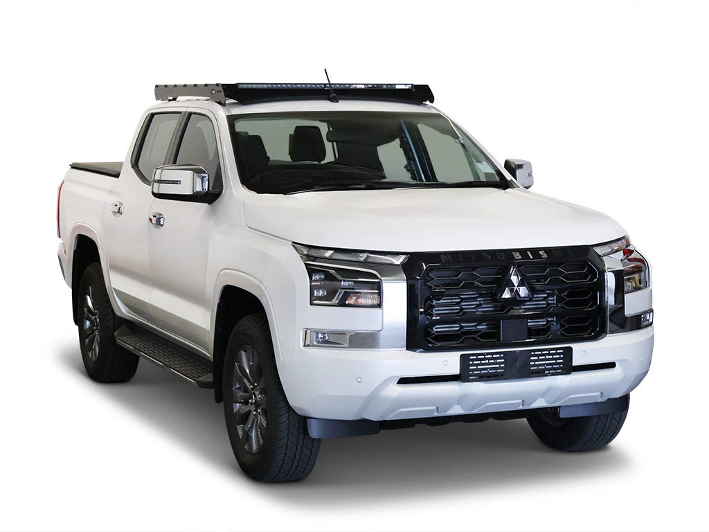 Mitsubishi Triton MV 6th Gen Double Cab (2024-Current) Slimsport Roof Rack Kit / Lightbar Ready