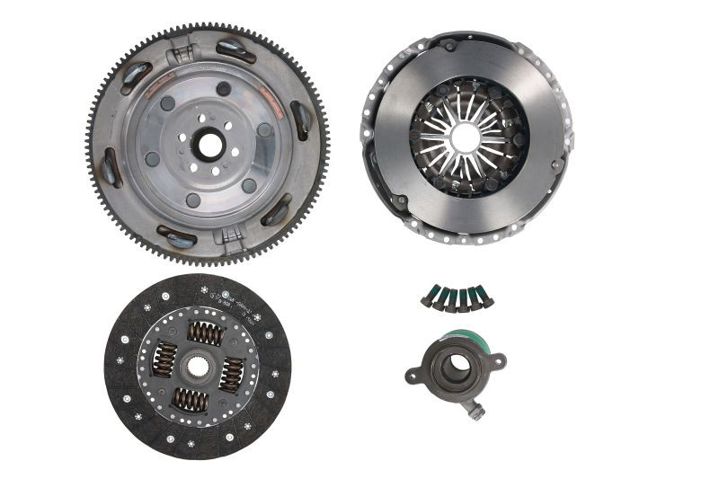 Clutch kit with dual mass flywheel