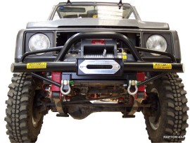 FRONT TUBULAR WINCH BUMPER TYPE B WITH A-BAR