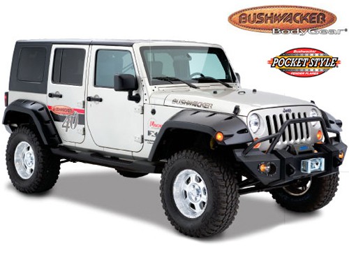 JK Bushwacker Pocket style 2- ja 4-ovinen Eteen 30cm