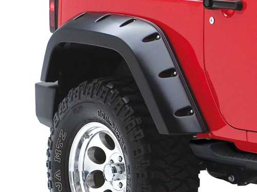 JK Bushwacker Pocket style 2-ovinen Taakse 17cm