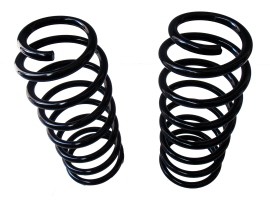 FRONT SPRINGS +5 CM BLACK