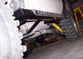 SQUARED ROCK SLIDERS 80X50 TOYOTA KZJ70 / LJ70