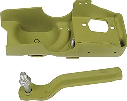 Spring and shock mounting plate front right