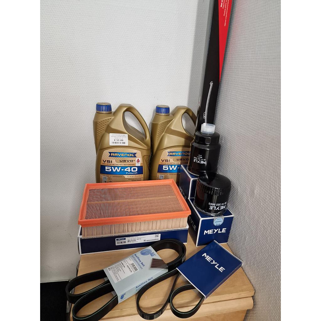D40 quality maintenance kit with motor oil 10l