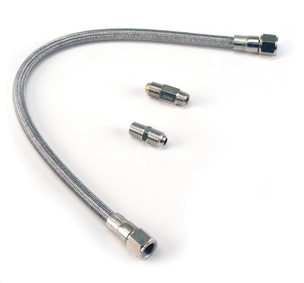 20" Ruostumaton-punottu PTFE-tuloletku