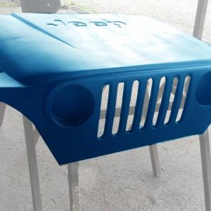 Jeep Fiberglass Hood