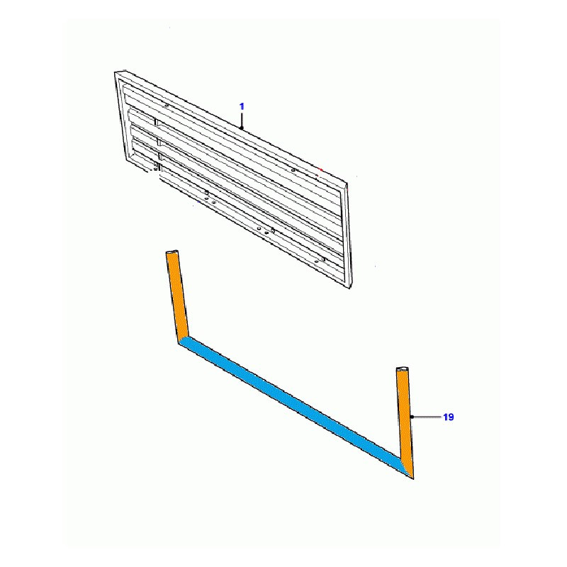 Tailgate Rubber Seal