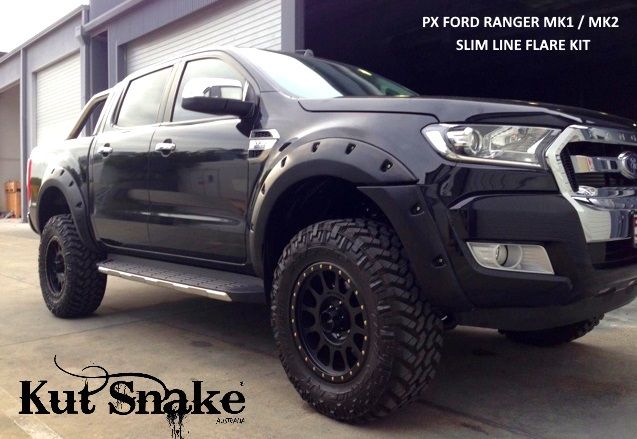 Ford Ranger PX2 ja PX3 40mm lokasuojan levikkeet
