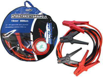 Käynnistys kaapelit 3 M 16MM2