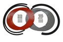 KIT BEADLOCK 16" RED TO WELD ON