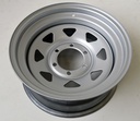 TYREX STEEL WHEEL 7X16 ET-20 SILVER