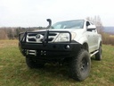 Front winch bumper with bullbar 08-11